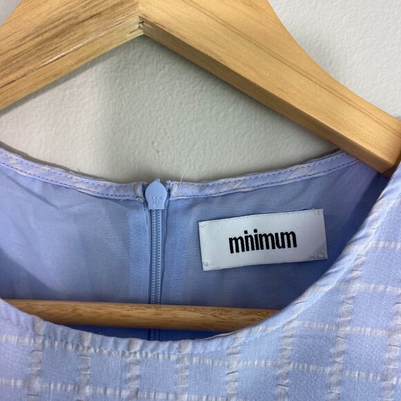 Minimum Light Blue Midi Dress - Picture 4 of 12